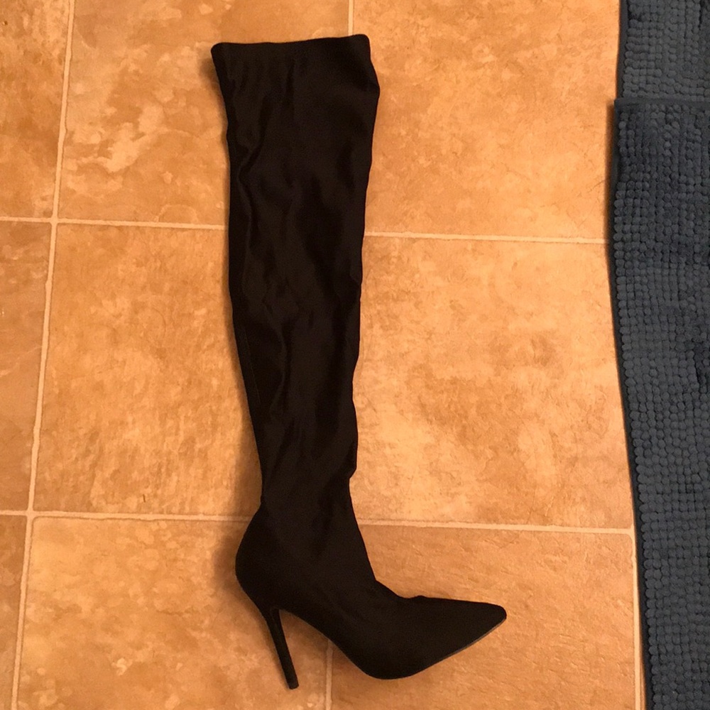 Knee high boots from fashion nova